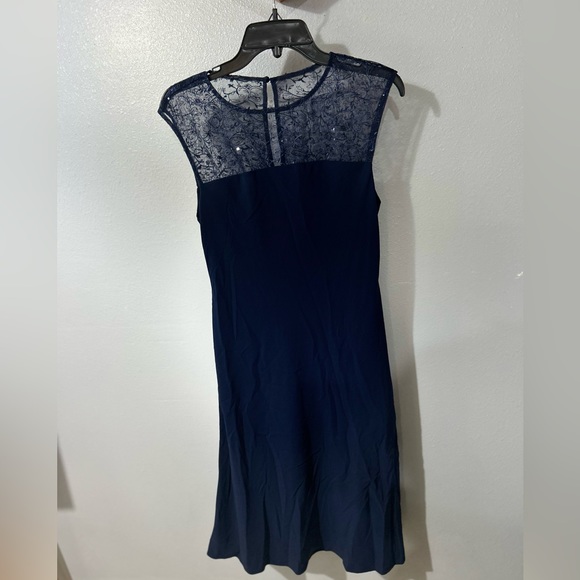 blue floral dresses Light Lace A Line Prom Off the Shoulder Ruffled Lo Cotton A- Line midi COLOR:Brown rrp46.00